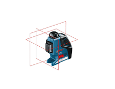 博世GLL3-80P三線激光標(biāo)線儀